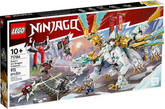 LEGO Ninjago Series 71786 Zane's Ice Dragon Creature- Auzzi Store