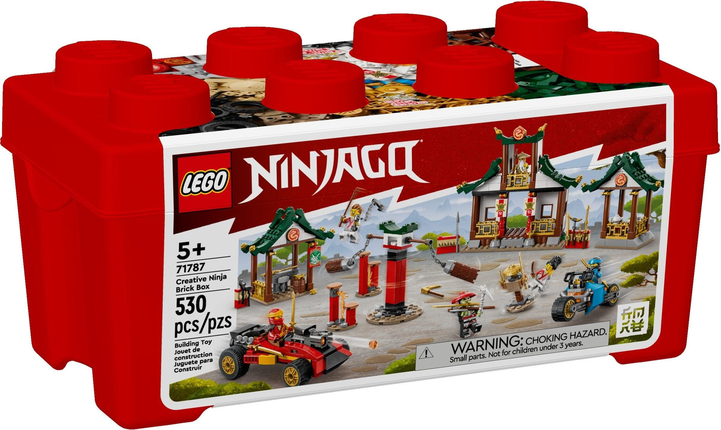 LEGO Ninjago Series 71787 Creative Ninja Brick Box- Auzzi Store