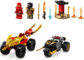 LEGO 71789 Kai and Ras’s Car and Bike Battle – NINJAGO Action Set - SuperSaverAU - view 3