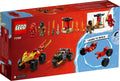 LEGO 71789 Kai and Ras’s Car and Bike Battle – NINJAGO Action Set - SuperSaverAU - view 5