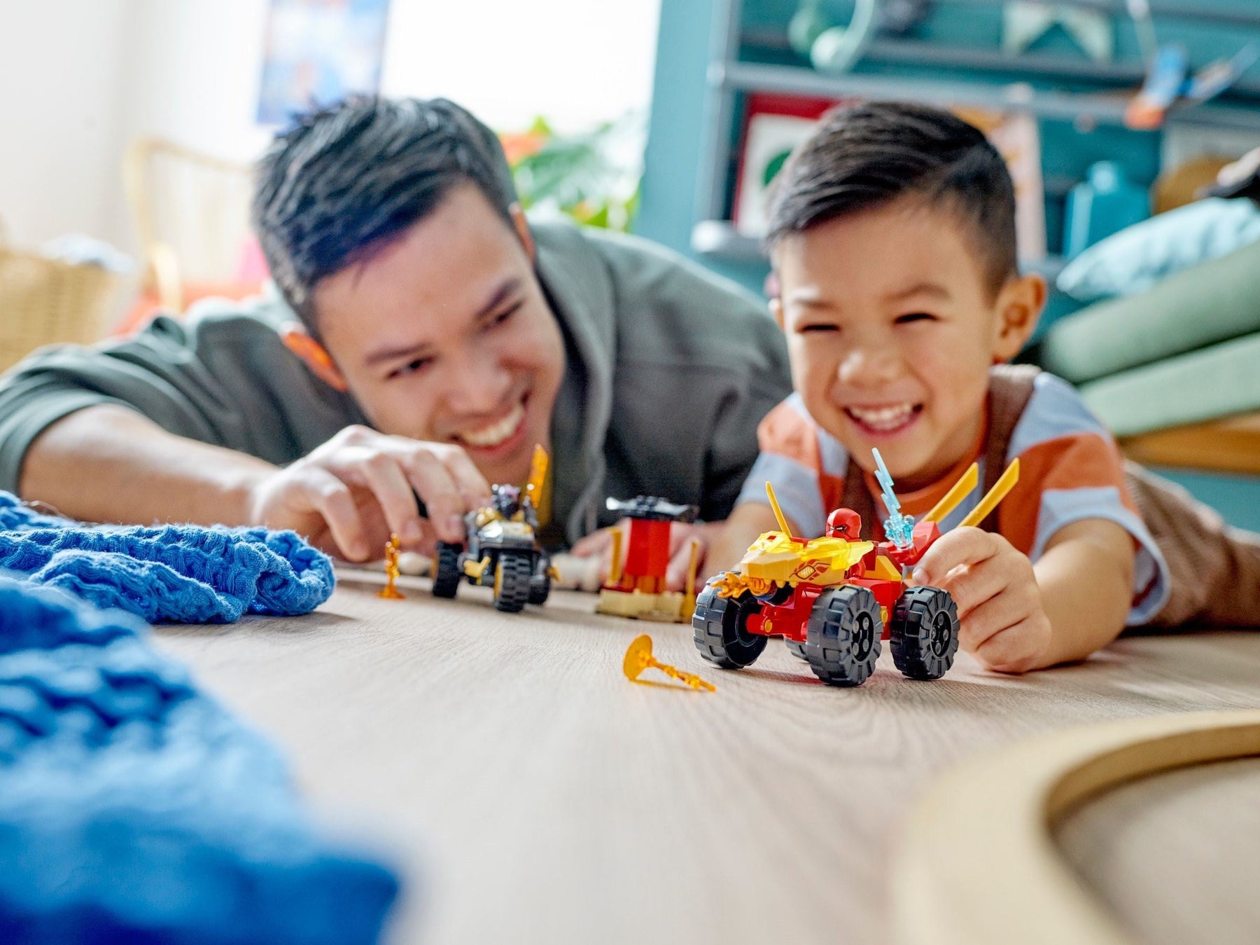 LEGO 71789 Kai and Ras’s Car and Bike Battle – NINJAGO Action Set - SuperSaverAU - view 7