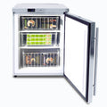 Bromic 115L underbench freezer - stainless steel, door lock, digital controller, 3 baskets - UBF0140SD-NR