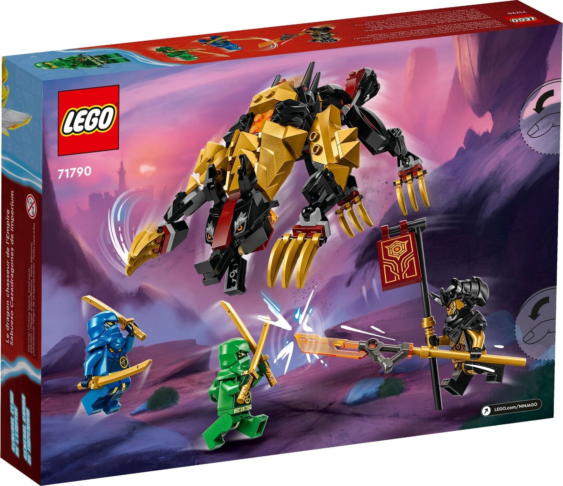 LEGO Ninjago 71790 Imperium Dragon Hunter Hound - SuperSaverAU - view 4