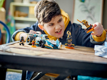 LEGO Ninjago Series 71791 Zane's Dragon Power Spinjitzu Race Car - Zane- Auzzi Store