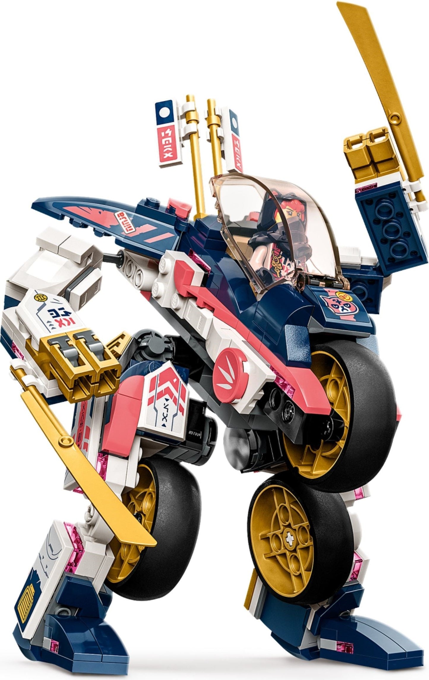 LEGO Ninjago Series 71792 Sora's Transforming Mech Bike Racer - Sora- Auzzi Store