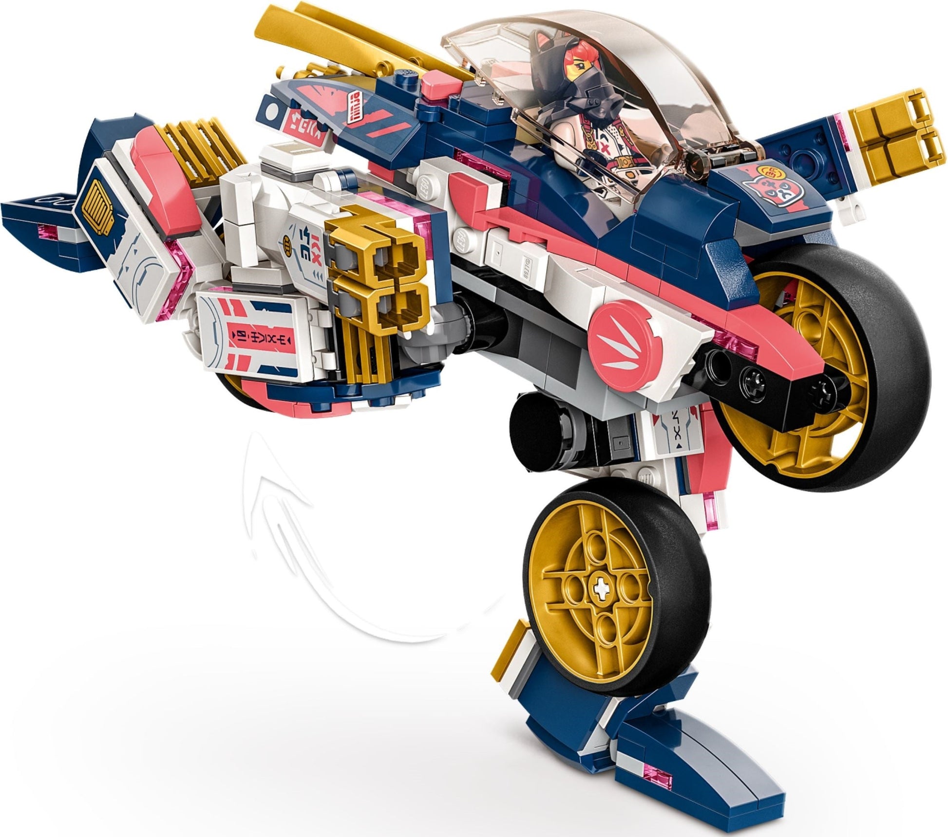 LEGO Ninjago Series 71792 Sora's Transforming Mech Bike Racer - Sora- Auzzi Store