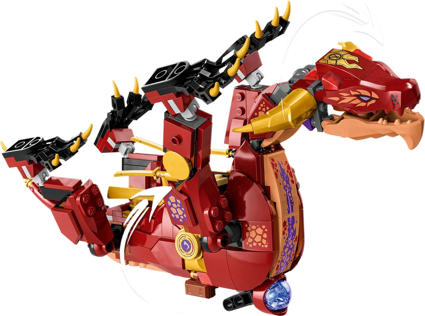 LEGO Ninjago Series 71793 Heatwave Transforming Lava Dragon - Heatwave- Auzzi Store