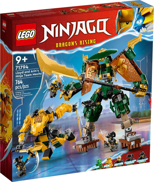 LEGO Ninjago Series 71794 Lloyd and Arin's Ninja Team Mechs - Lloyd- Auzzi Store