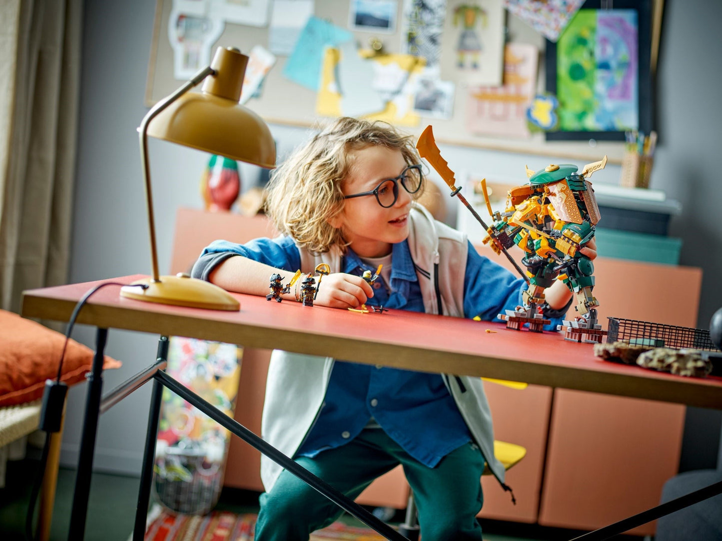 LEGO Ninjago Series 71794 Lloyd and Arin's Ninja Team Mechs - Lloyd- Auzzi Store