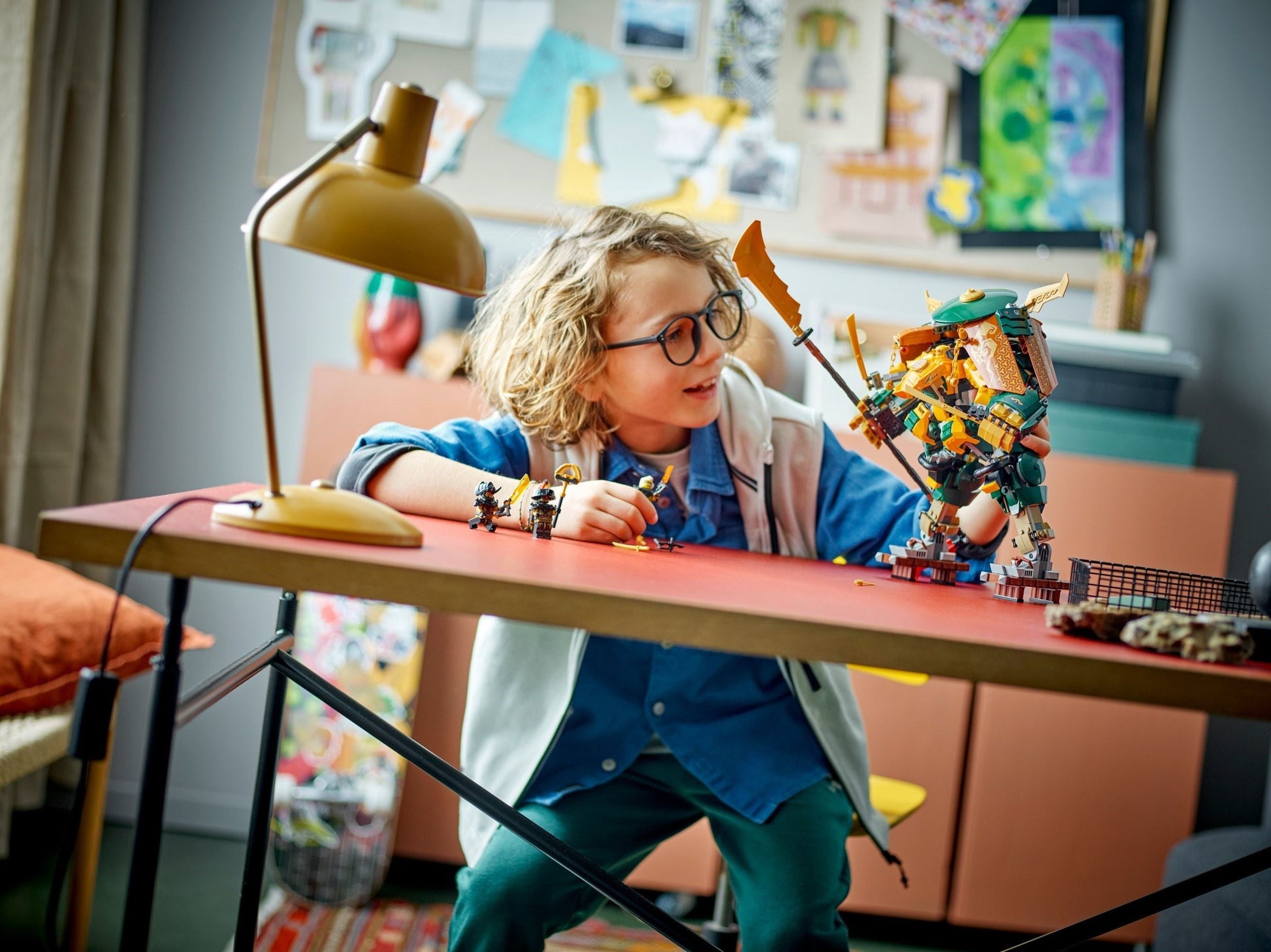 LEGO Ninjago Series 71794 Lloyd and Arin's Ninja Team Mechs - Lloyd- Auzzi Store