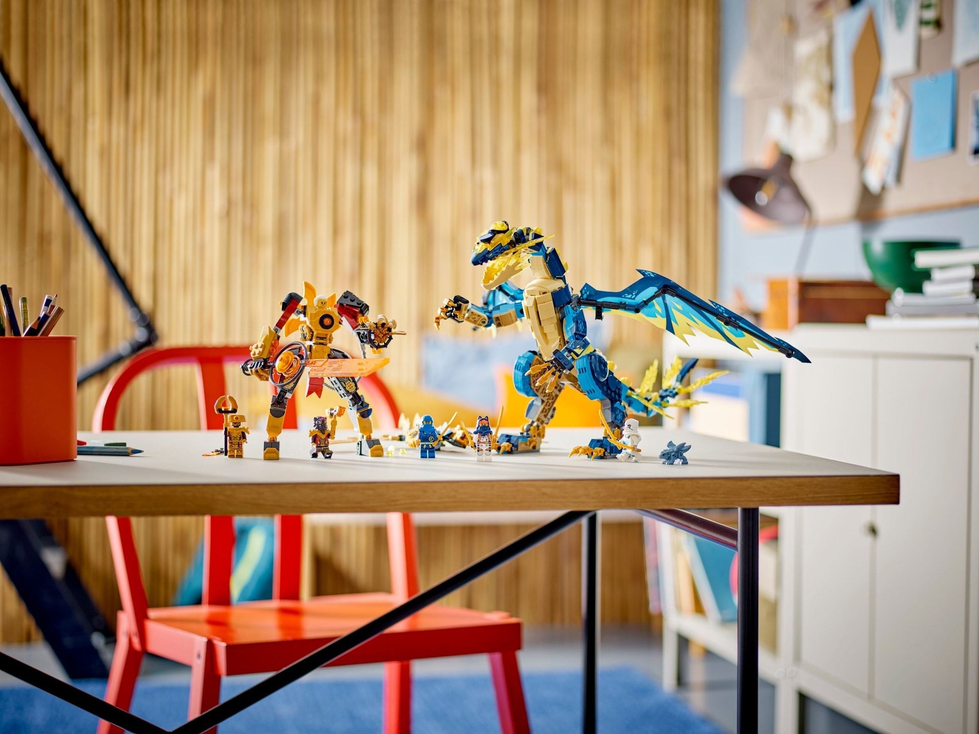 LEGO Ninjago Series 71796 Elemental Dragon vs. The Empress Mech- Auzzi Store