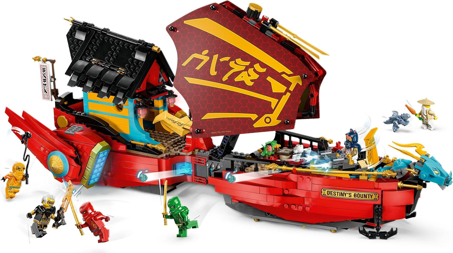 LEGO Ninjago Series 71797 Destiny's Bounty - race against time- Auzzi Store