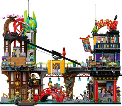 LEGO 71799 NINJAGO City Markets – Expansive Ninja-Themed Playset