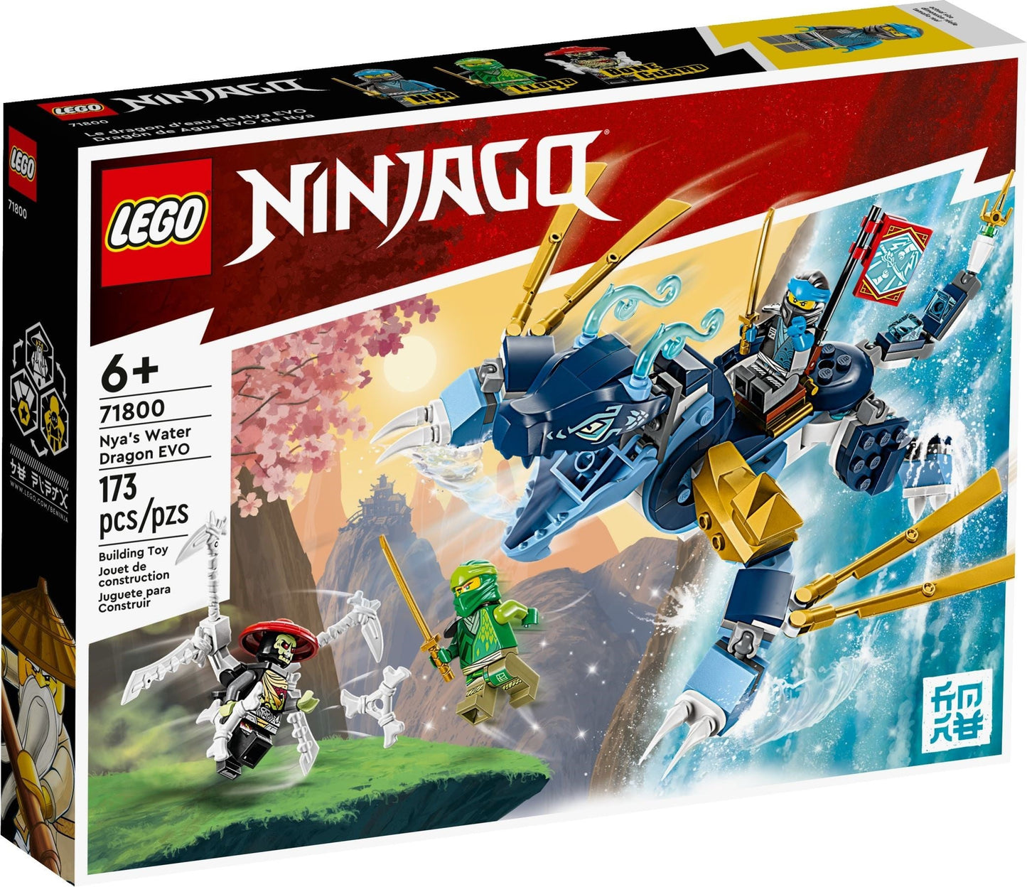 LEGO Ninjago Series 71800 Nya's Water Dragon EVO- Auzzi Store