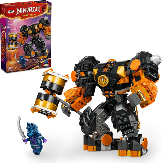 LEGO NINJAGO Series 71806 Cole's Elemental Earth Mech- Auzzi Store