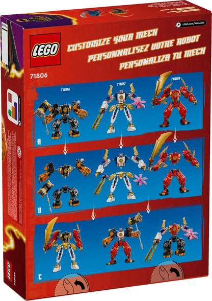 LEGO NINJAGO Series 71806 Cole's Elemental Earth Mech- Auzzi Store