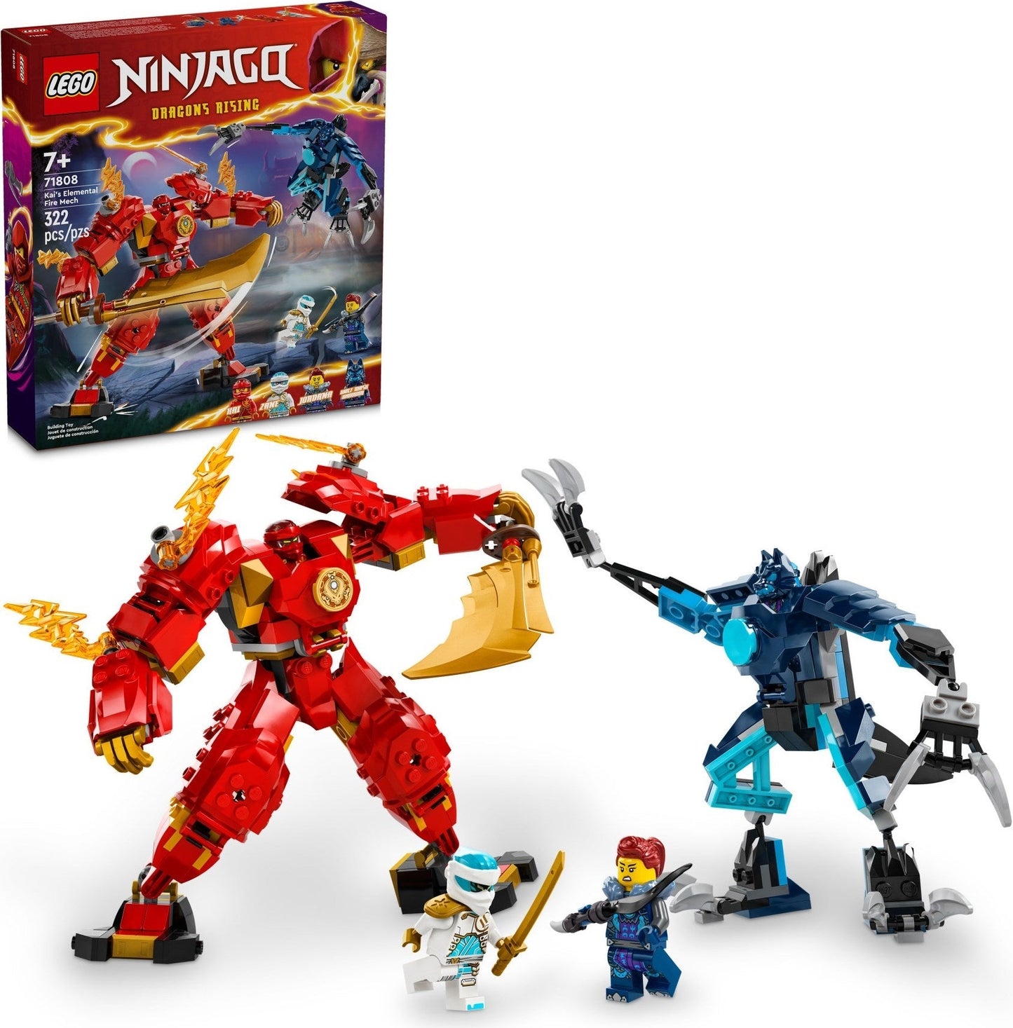 LEGO 71808 Ninjago Kai's Elemental Fire Mech