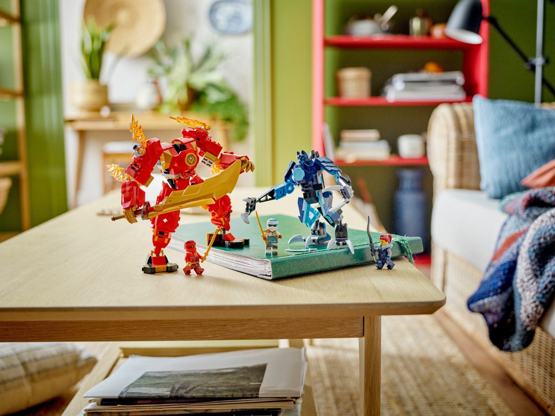 LEGO 71808 Ninjago Kai's Elemental Fire Mech - SuperSaverAU - view 6