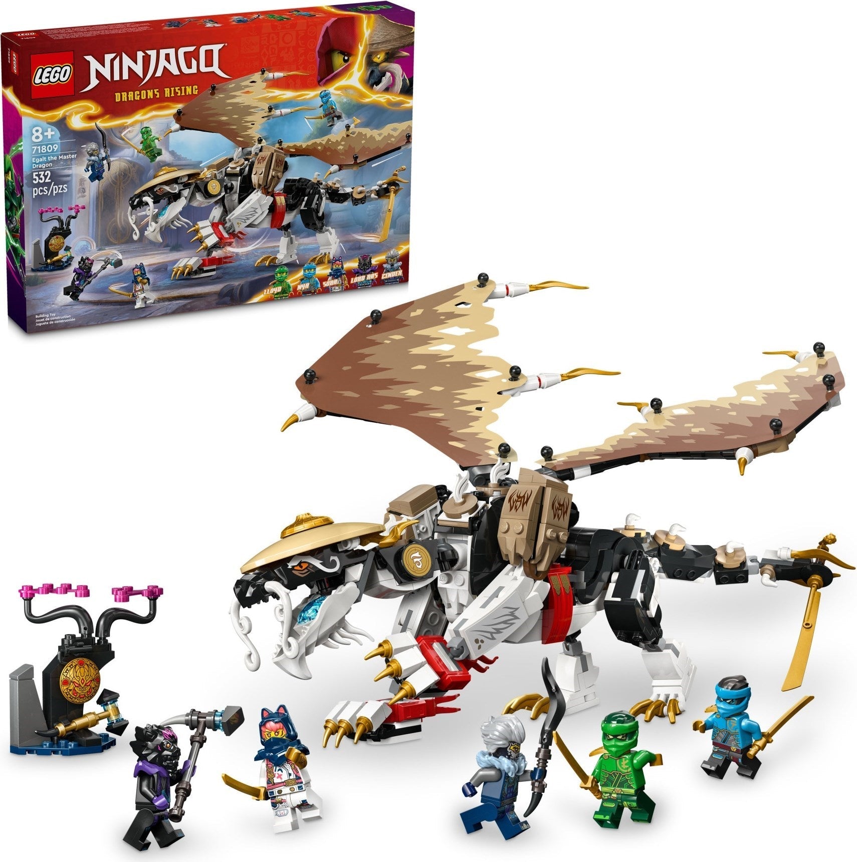 LEGO Ninjago Series 71809 Egalt the Master Dragon- Auzzi Store