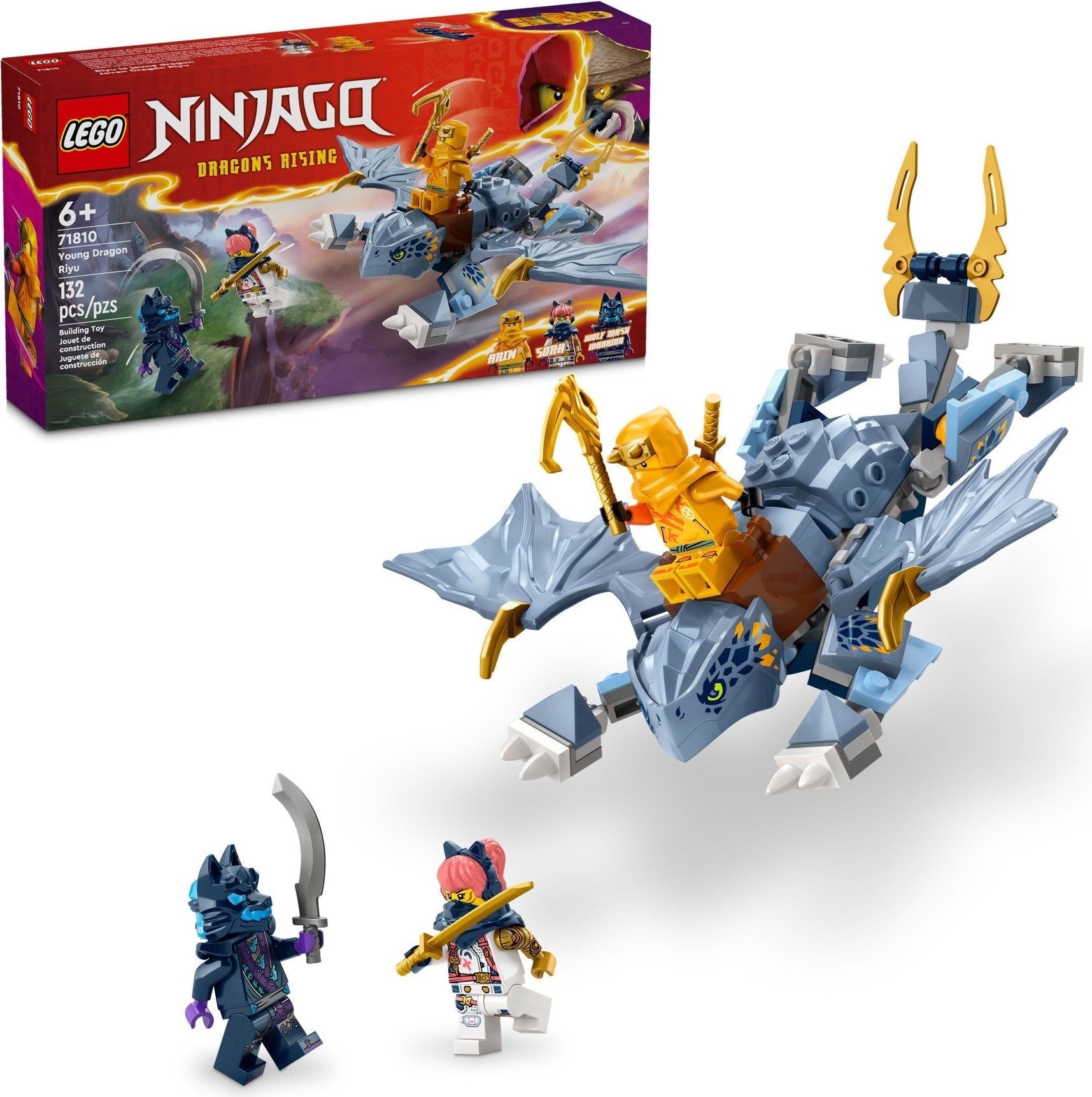 LEGO Ninjago Series 71810 Young Dragon Riyu- Auzzi Store