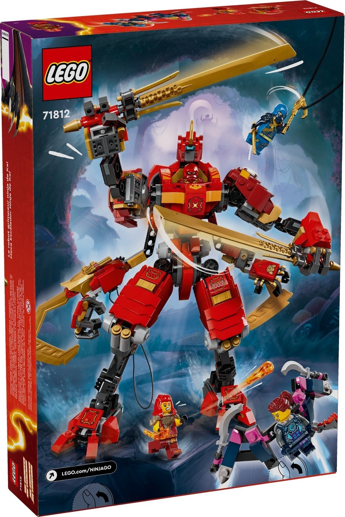 LEGO Ninjago Series 71812 Kai's Ninja Climber Mech- Auzzi Store