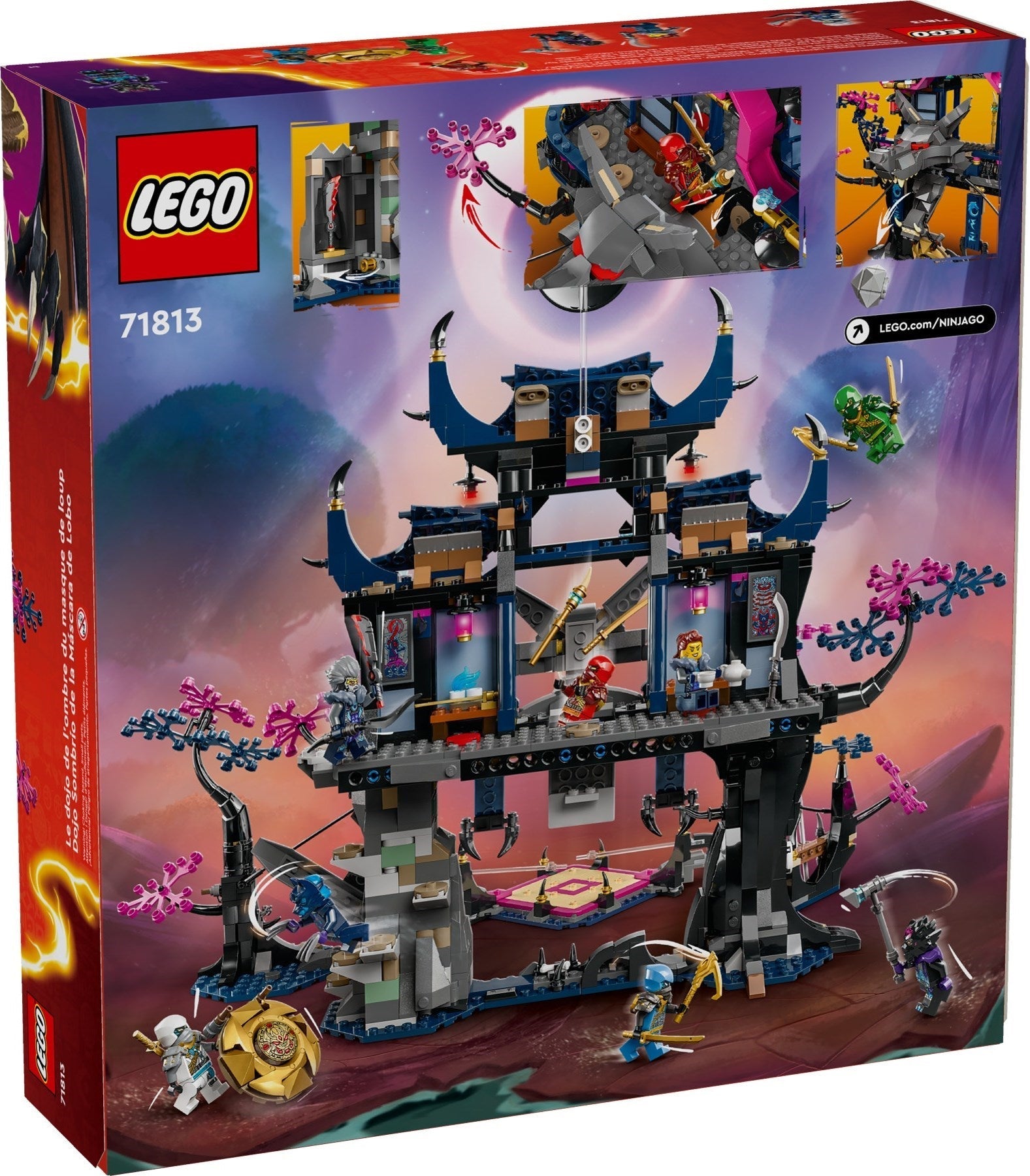 LEGO Ninjago Series 71813 Wolf Mask Shadow Dojo- Auzzi Store