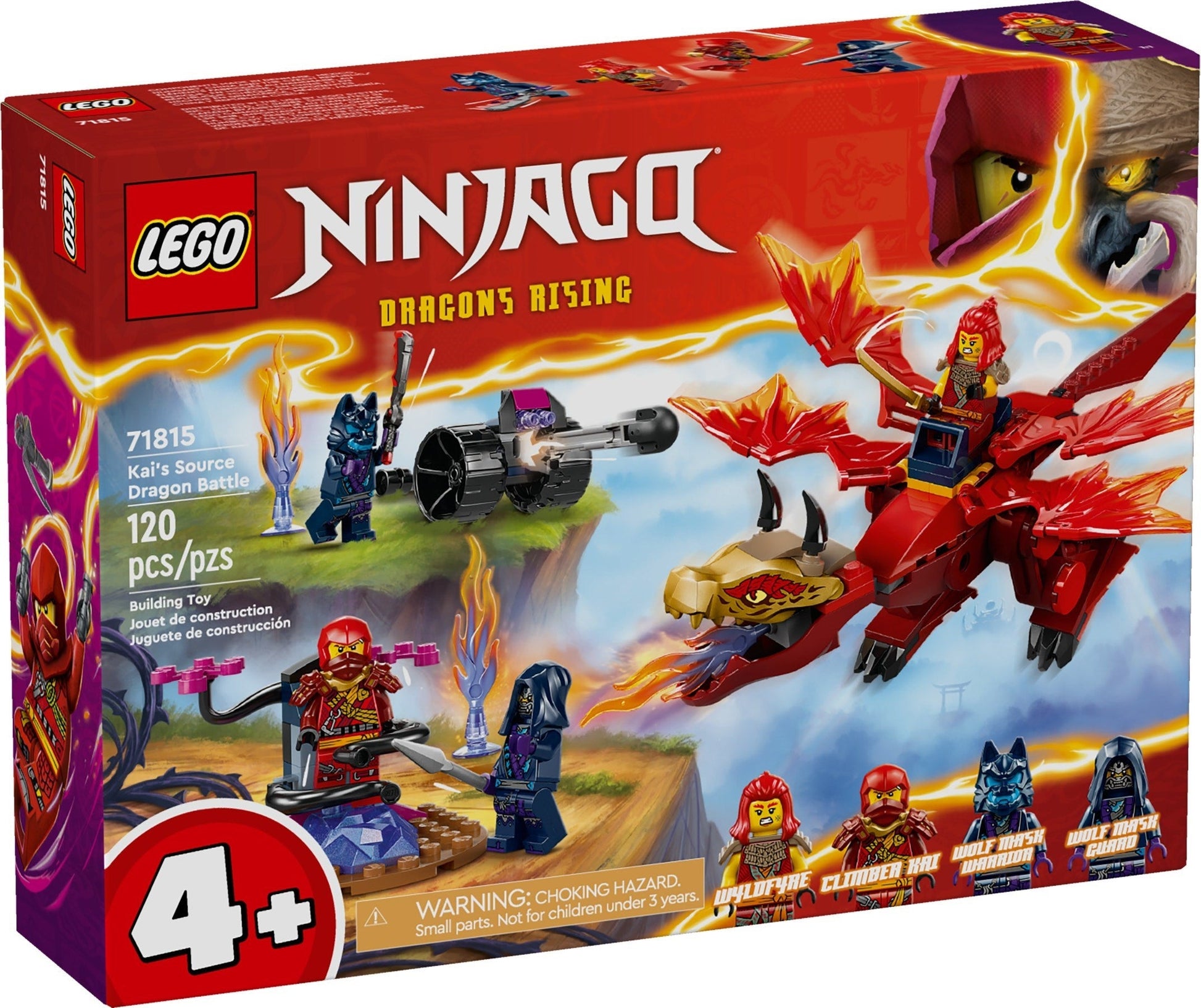 LEGO Ninjago Series 71815 Kai's Source Dragon Battle- Auzzi Store