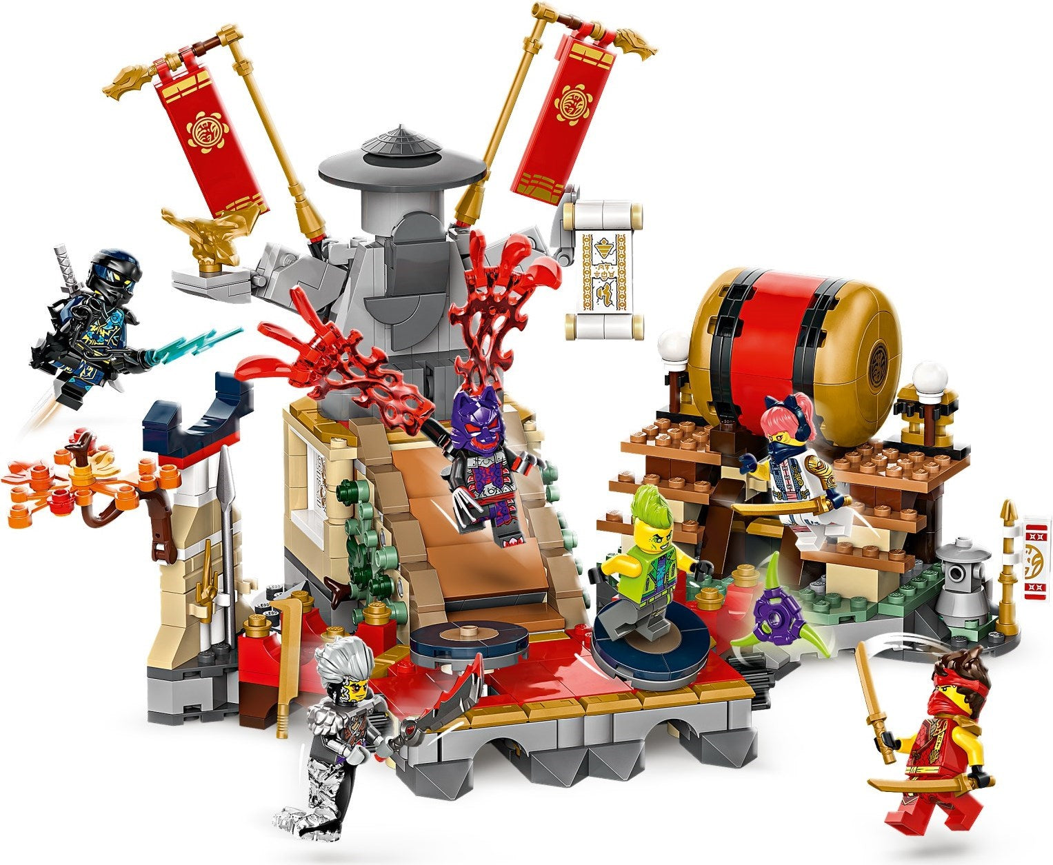 LEGO 71818 Ninjago Tournament Battle Arena - SuperSaverAU - view 1