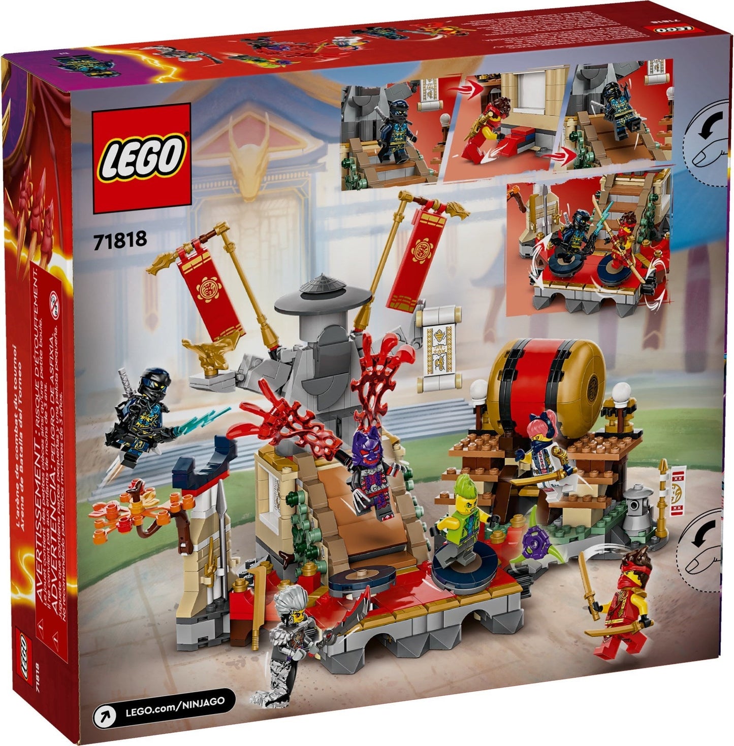LEGO 71818 Ninjago Tournament Battle Arena
