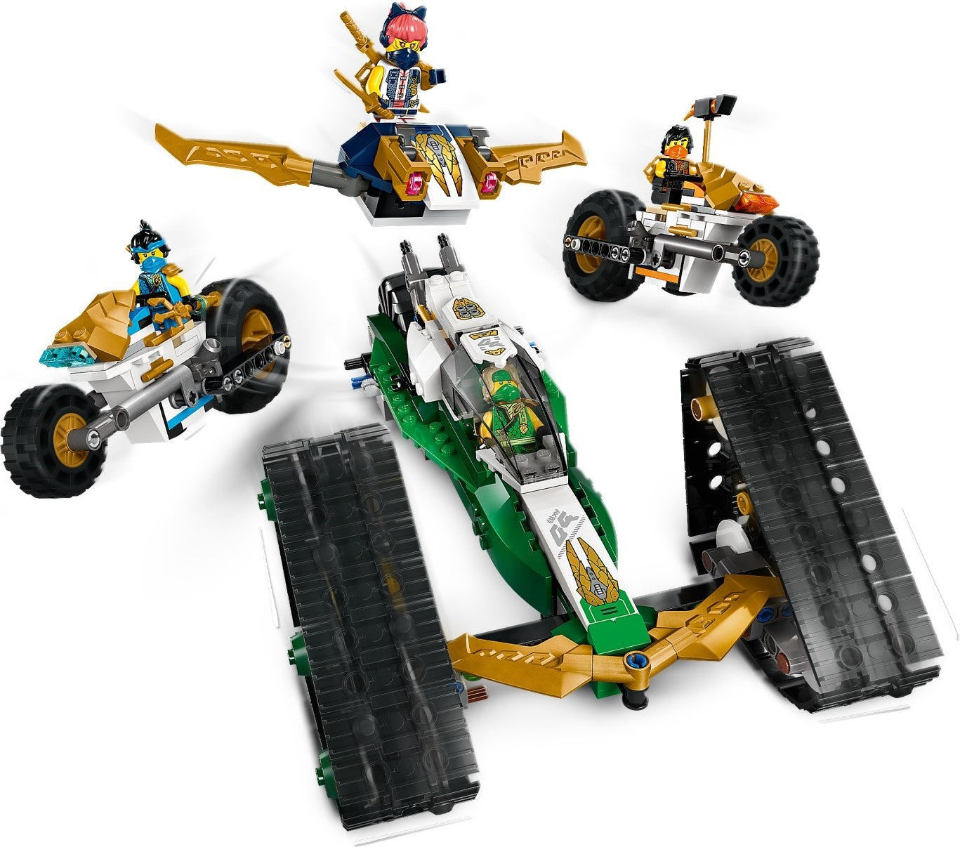 LEGO Ninjago 71820 Ninja Team Combo Vehicle - SuperSaverAU - view 2