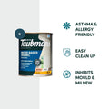 Taubmans 1L Neutral Gloss Water Based Enamel Paint