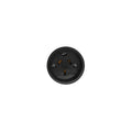 HPM 10A Black Rewirable Rubber Socket - Durable 3-Pin - 50mm x 70mm - SuperSaverAU - view 2