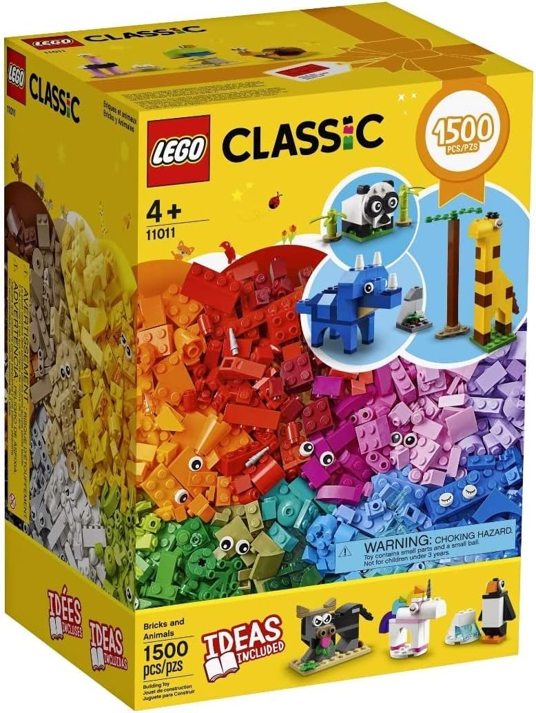 LEGO 11011 Animals Building Set 1500 Bricks Kids Creative Play 4+