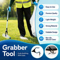 Foldable Grabber Reacher Tool 32" - 2 Pack