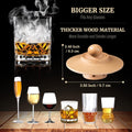 Cocktail Smoker Kit with Torch - Solid Oak