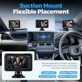 Baby Car Mirror Camera - 4.3in 1080P HD - Infrared Night Vision, 150 Degree Wide Angle, 360 Rotation