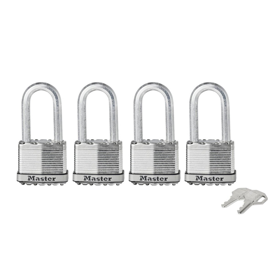 Master Lock Padlock - 51mm - Boron Carbide - Maximum Security 4 Pack - SuperSaverAU - view 1