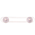 Dreambaby Child Safety Latch - Flexible - 91mm - Transparent - Secure Lock - SuperSaverAU - view 1