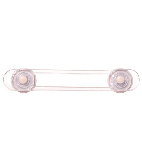 Dreambaby Child Safety Latch - Flexible - 91mm - Transparent - Secure Lock - SuperSaverAU - view 1