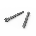 Zenith M12 x 150mm Hot Dip Galvanised Hex Head Coach Screw - Coarse Thread