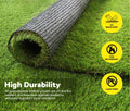 Artificial Grass Turf 2 x 5m - Four Tone 30mm Pile - 10sqm Synthetic Lawn, 14,700 Tuft Density, Slip Resistant Backing