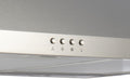 Glem Gas 90cm canopy rangehood - Stainless steel - 550m³/h, 3 fan speeds, push buttons - CK90FP