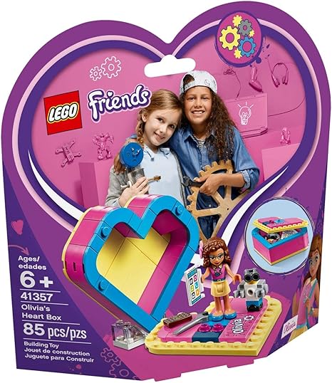 LEGO 41357 Olivia's Heart Box Building Kit - SuperSaverAU - view 2