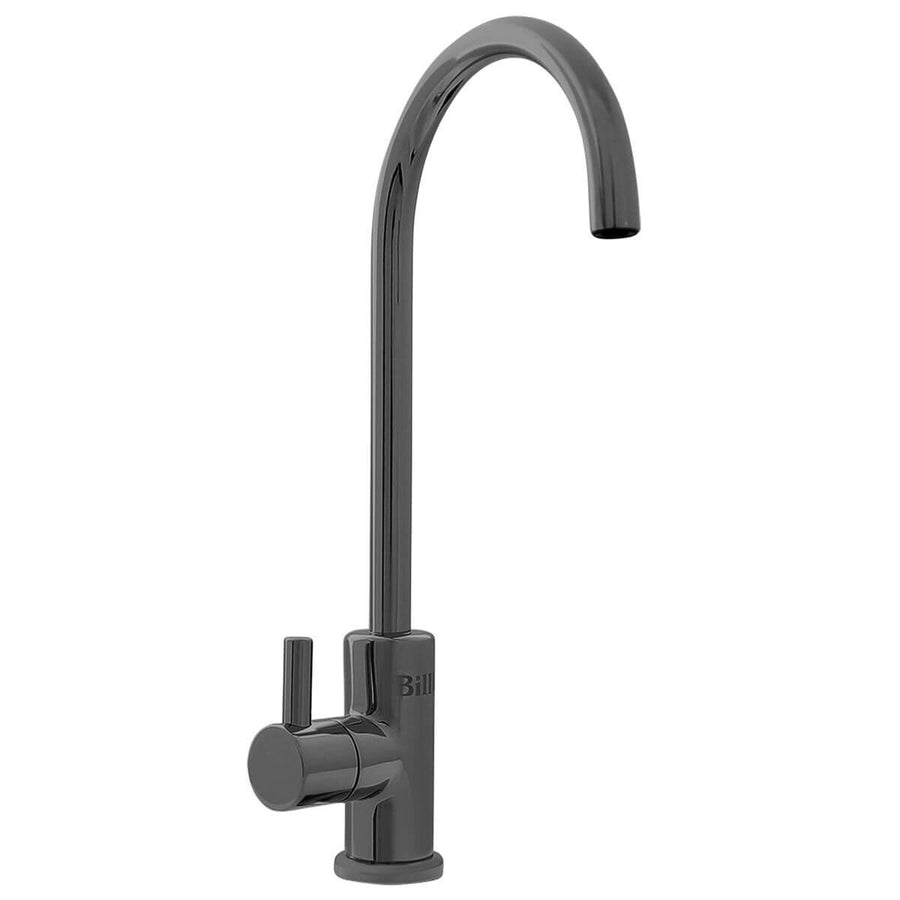 Billi Home FT still filtered water round slimline dispenser - gun metal grey finish, 6 star WELS - 911000RGM