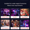 5-in-1 LED Party Projector - Disco Ball, Laser and Ocean Wave