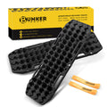 Recovery Traction Boards Pair - 92 x 31.5 x 7.5cm - 10 Tonne Rating, Double Sided Diamond Tread, Bends 120 Degrees