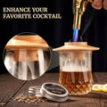 Cocktail Smoker Kit with Torch - Solid Oak