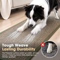 Kitchen Rug and Mat Set 2 Piece - Green - 45 x 150cm and 45 x 75cm, Anti Slip Rubber Backing, Polyester, 3.4mm