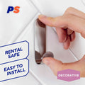 Permastik Medium Steel Metal Hooks 3 Pack - 18mm x 70mm - Stainless Steel - SuperSaverAU - view 3