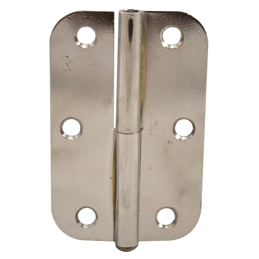 Lane 90mm Polished Chrome Lift Off Pin Radius Hinge 20 Pack - SuperSaverAU - view 1